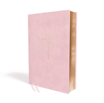 The Jesus Bible, NIV – Pink Leathersoft